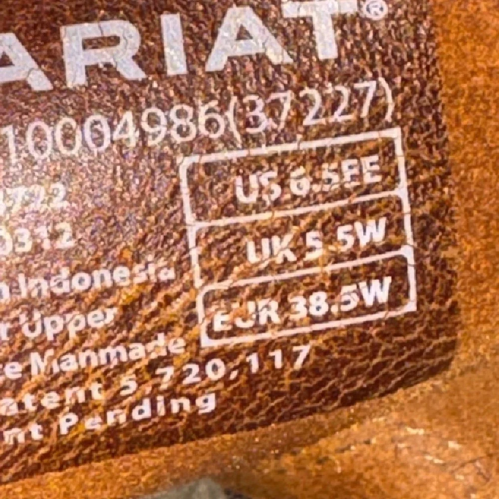 Ariat sierra work